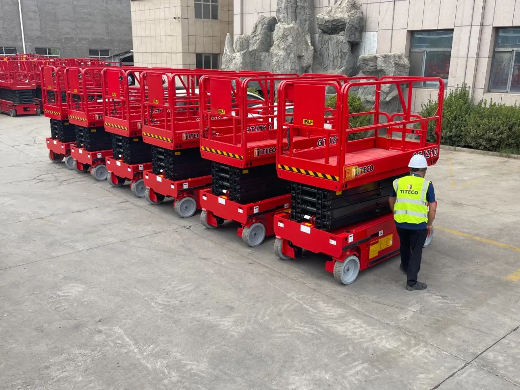 Awp Mewp Man Lift Manlift Cherry Picker Boom Lift Vertical Mast Lift Lifting Machine MID Rise Scissor Self-Propelled Scissor Lift