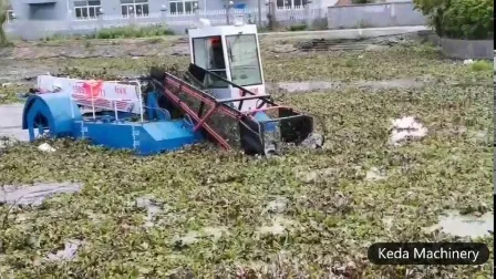 Гидравлический комбайн для сбора водного гиацинта/водных сорняков/ряски/тростника