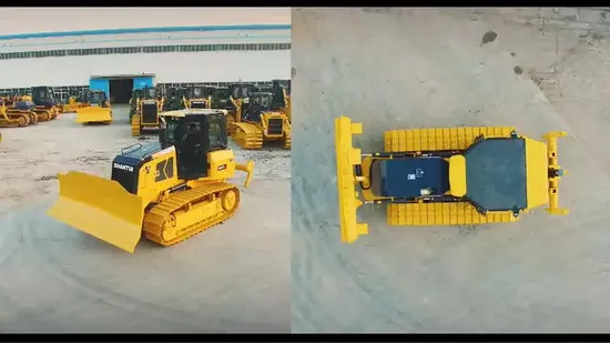 Надежный и долговечный гусеничный гидравлический бульдозер Гусеничный трактор Бульдозер Dh13K